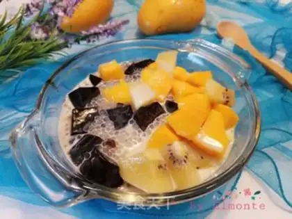 Make Fruit and rice turtle ointment step 11