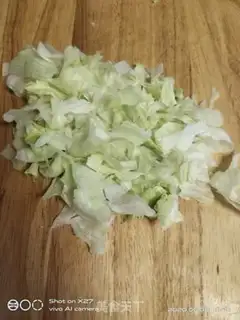 Make Bean-dry corn salad step 1