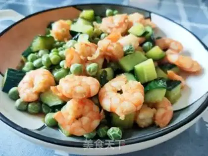 Make Peas and shrimp step 10