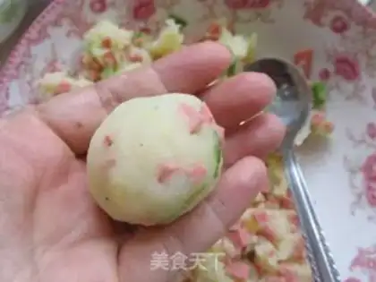 Make Cheese potato ball step 5