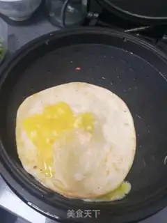 Make Homemade egg-bread on the street step 16