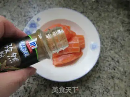 Make Fried salmon step 2