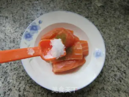 Make Fried salmon step 3