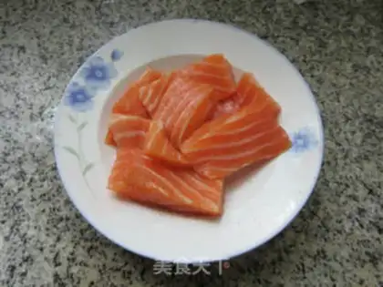 Make Fried salmon step 4