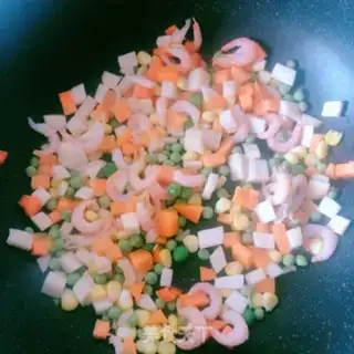 Make Quinoa fried rice step 2