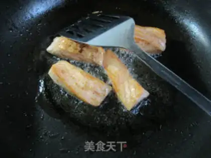 Make Fried salmon step 5