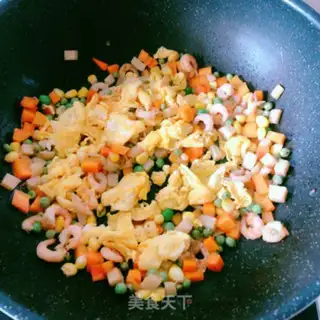 Make Quinoa fried rice step 3