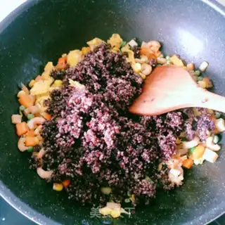 Make Quinoa fried rice step 4
