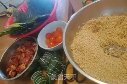Make The egg yolk step 7