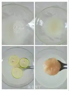 Make Ice and lemon honey step 2