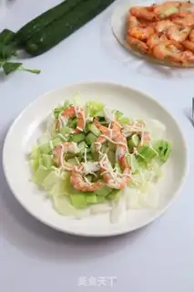 Make Cucumber shrimp salad step 6