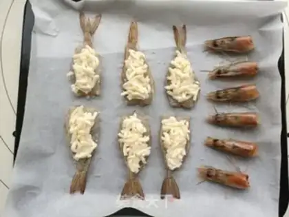 Make Cheese shrimp step 6