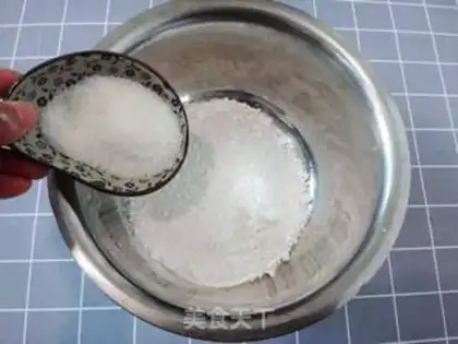 Make Purple crystal mooncake step 1