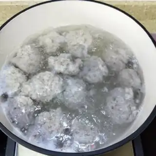 Make Meatball melon soup step 8