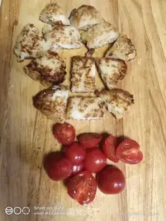 Make The cod salad step 3