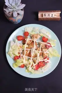 Make The cod salad step 4