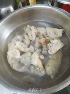 Make Red burning pig hoof step 2