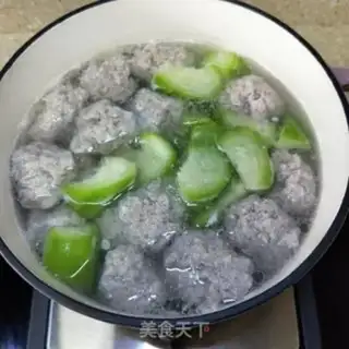 Make Meatball melon soup step 10