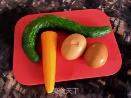Make Egg and vegetable salad step 0