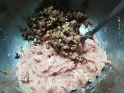 Make Cream dumplings step 2