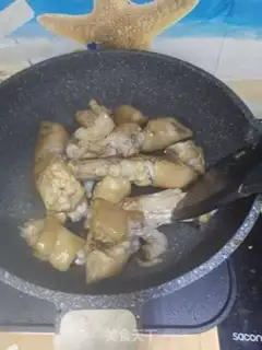 Make Red burning pig hoof step 5