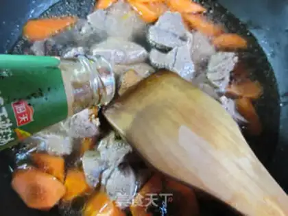 Make Carrot roast beef step 8