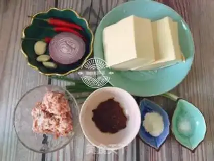 Make Red tofu step 0