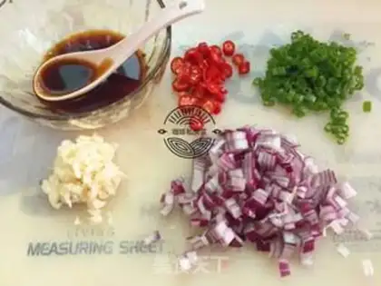 Make Red tofu step 1