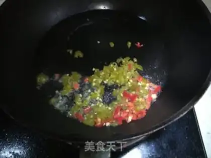 Make Sour spicy belt step 2