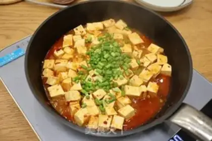 Make Spicy tofu step 7