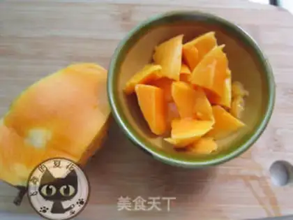 Make Coconut mango black rice pudding step 4