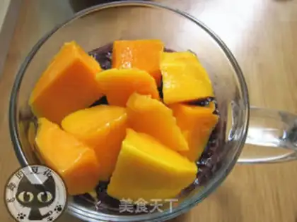 Make Coconut mango black rice pudding step 5