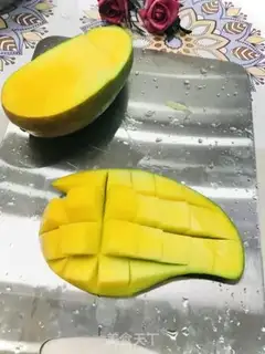 Make Mango salad step 2