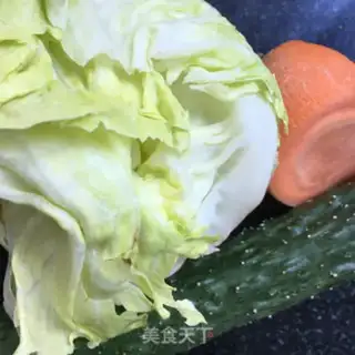 Make Shrimp egg salad step 0