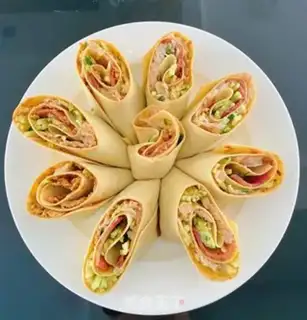 Make Vegetable rolls step 5