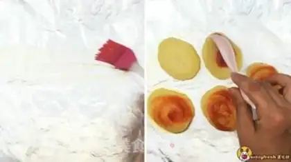 Make Salmon potato pizza step 5