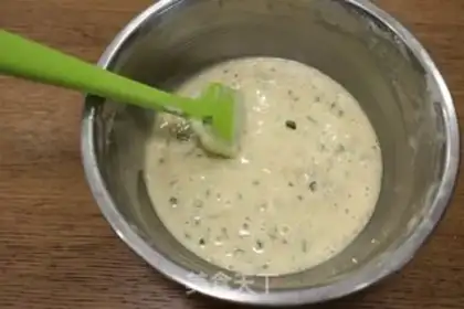 Make Meat pine onion waffles step 9