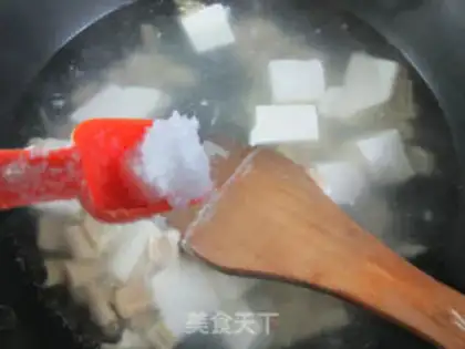 Make Sheeptail tofu soup step 4