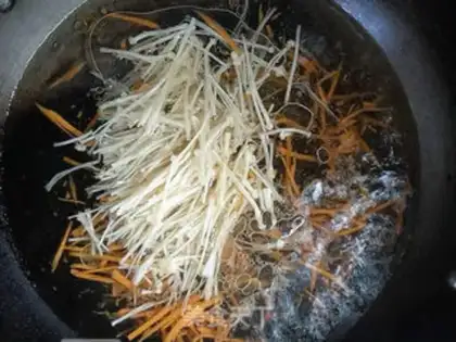Make The red fries step 2
