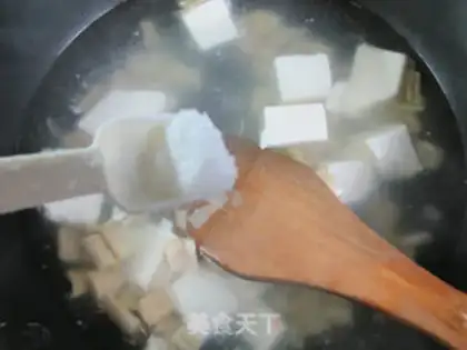 Make Sheeptail tofu soup step 5