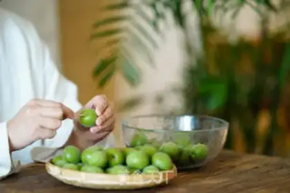 Make Natural plum dry step 0