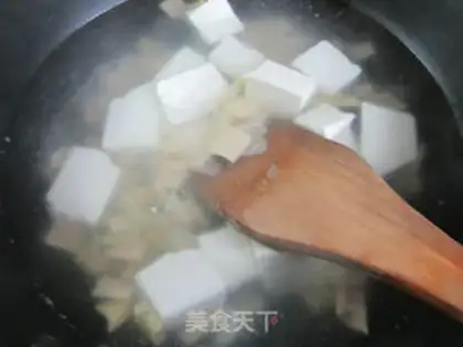 Make Sheeptail tofu soup step 6