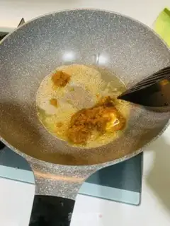 Make Salted egg tofu step 0