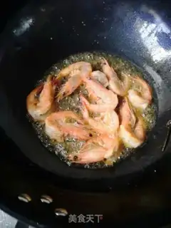 Make Garlic shrimp step 2