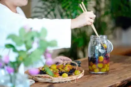 Make Natural plum dry step 6