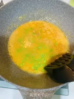 Make Salted egg tofu step 3