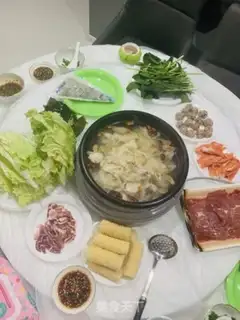 Make Fish and chicken soup pan step 9