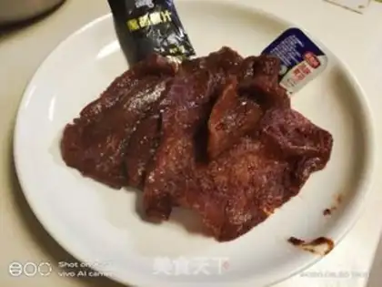 Make Red steak step 1