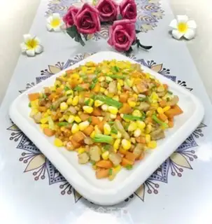 Make Corn carrot step 11