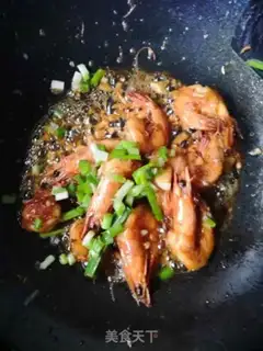 Make Garlic shrimp step 7